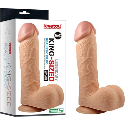 LoveToy Legendary King-Sized Realistic 9" – Zboží Dáma