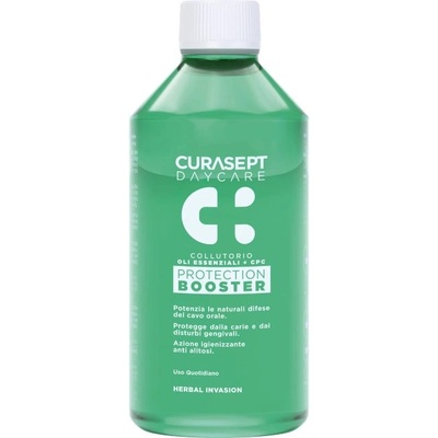 Curasept Protection Booster Вода за уста Herbal Invasion, 250 ml