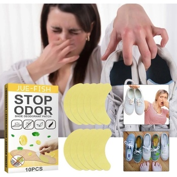 StopOdorPatch Лепенки за премахване на миризма от обувки, пачове против миризми 10бр. - StopOdorPatch (SN218715218715)