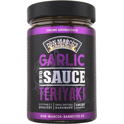 BBQ omáčka na grilovanie - Don Marco’s - Garlic Teriyaki BBQ Sauce 260ml