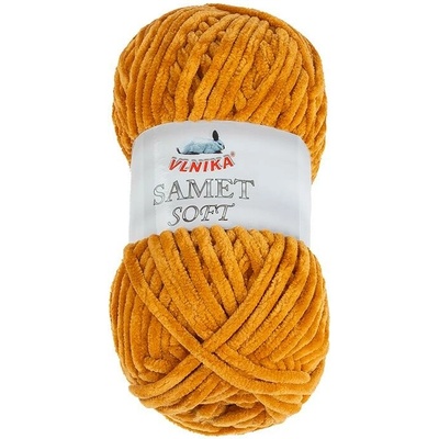 BELLATEX Priadza Zamat Soft 100 g – 267 B horčicová