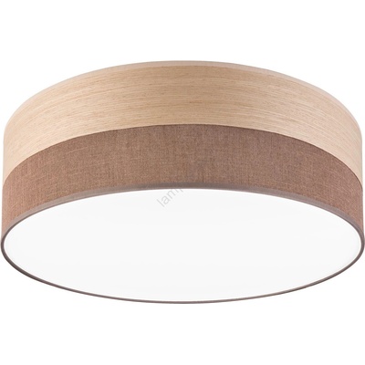 LAMKUR Led Плафониера sirja wood led/36w/230v Ø 45 см кафяв/дъб (la54568)