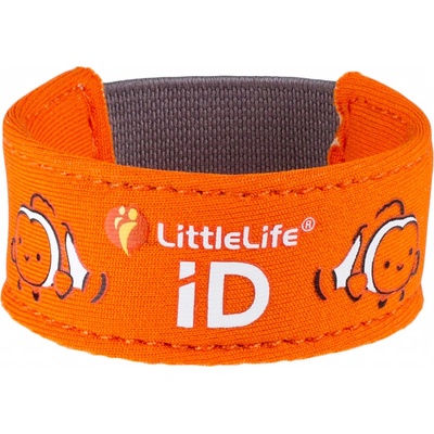 identifikační náramek LittleLife Safety iD Strap Clownfish – Zboží Dáma