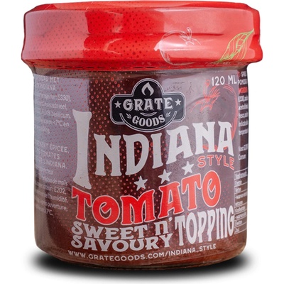 Grate Goods BBQ omáčka Indiana Tomato Toping 120 ml