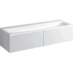 Geberit Долен шкаф за окачена мивка Geberit Xeno2, бял, 2 чекмеджета, 160 см (500.346.01.1)
