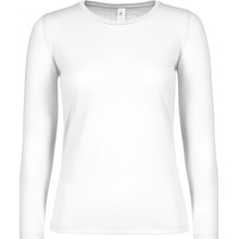 B&C tričko s dlouhým rukávem TW08T bílá