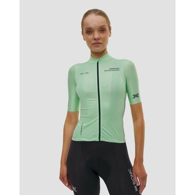 X bionic Corefusion Ride Jersey Ss Zelený Dámsky