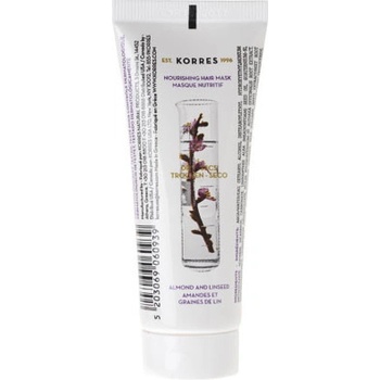 Korres Little Hair Mask - maska na suché vlasy mandle a ľan (cestovné balenie), 40 ml