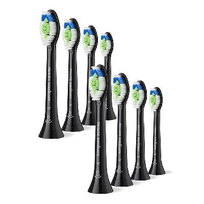 Глава за четка W2 Optimal White Philips Sonicare HX6068/88, черен, 8 броя (SC.HX6068/88)