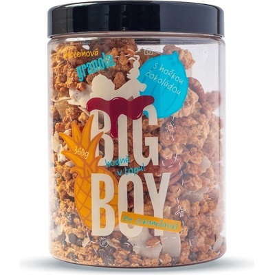 Big Boy Proteinová granola s hořkou čokoládou 360g