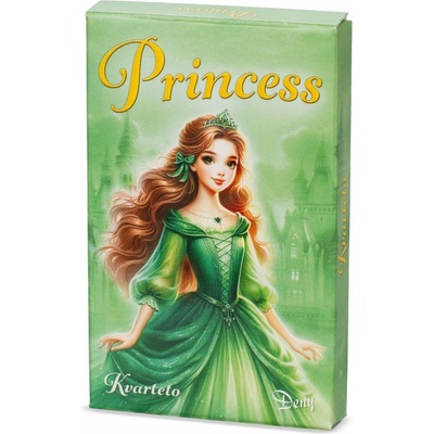 Kvarteto aktivity 32 kariet Princezné