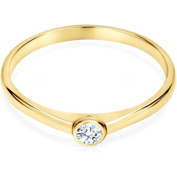 SAVICKI Годежен пръстен savicki: злато, диамант