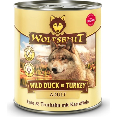 Wolfsblut Wild Duck & Turkey Adult kačica a morka 800 g