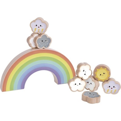 Teddies hra balanční duha s mráčky