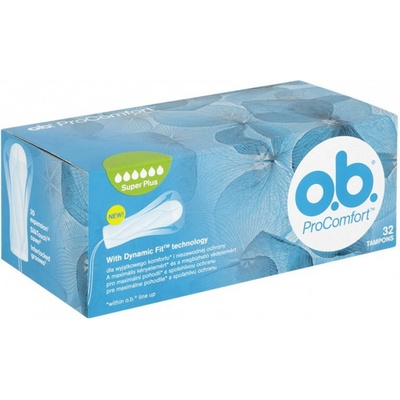 O.b. Tampons Pro Comfort Super Plus 32 ks – Sleviste.cz O.b. Tampons Pro Comfort Super Plus 32 ks – Sleviste.cz