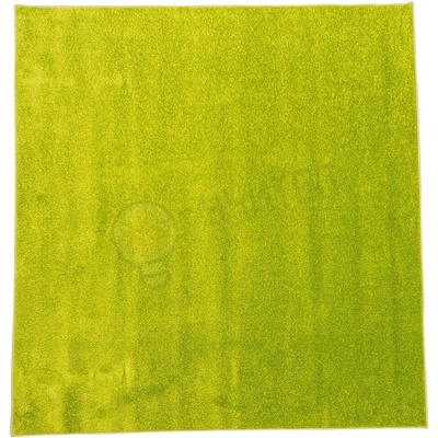 Полша Едноцветен килим - зелен 2 х 2 м