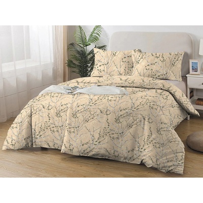 Xpose bavlna renforcé obliečky ALMIRA béžové 220x200 70x90