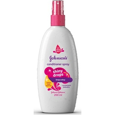 JOHNSON`S Baby Bezoplachový kondicionér v spreji Baby Shiny Drops 200 ml