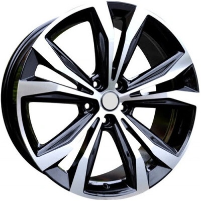 Racing Line B1437 8x20 5x114.3 ET30 polished black