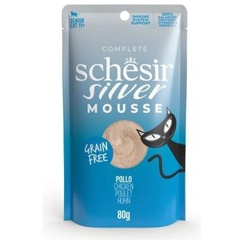Schesir Cat Senior Lifestage Mousse kura 80 g