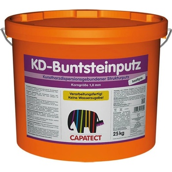 Caparol Capatect KD Buntsteinputz granitschwarz 25kg