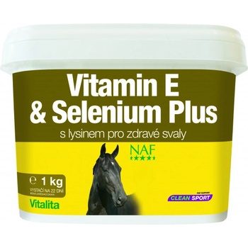 NAF Vitamin E a Selen plus pro správnou funkci svalů 2,5 kg
