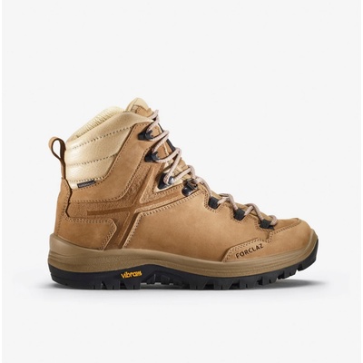 Forclaz dámské turistické vysoké kožené nepromokavé MT 500 Vibram