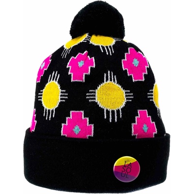 Lasoul pletená čepice Black