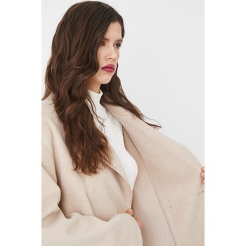 MEDICINE Палто Medicine в бежово преходен модел с уголемена кройка (RS25.KPD101)