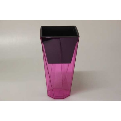 Kvetináč URBI TWIST 14cm ružový