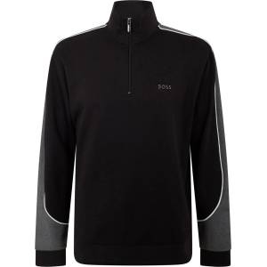 HUGO BOSS Яке Boss Tracksuit 1/4 Jacket 10269555 - Black 001