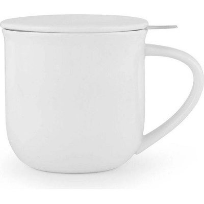 VIVA 350 мл бялa чаша за чай с цедка VIVA от серия Minima (1007000)