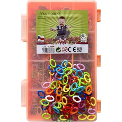 Ideal Box Céčka farebný mix 1000 ks