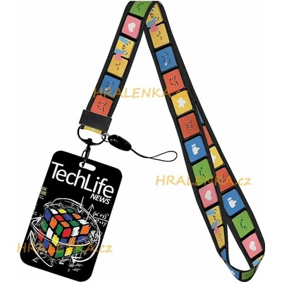 Šňůrka na krk 25229 s cedulkou na ID karty Technik