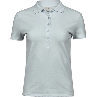 TeeJays Polokošile TJ 145 elastická krátký rukáv dámská COT-18014540101 Modrá ledově