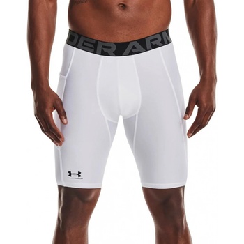Under HG Armour Lng Shorts-WHT
