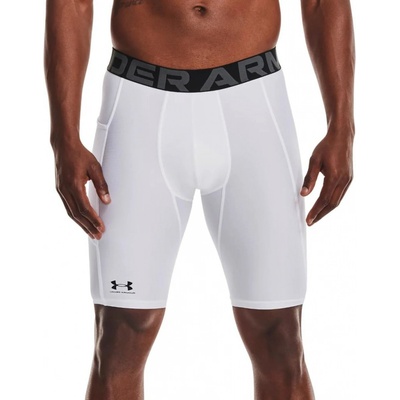 Under HG Armour Lng Shorts-WHT