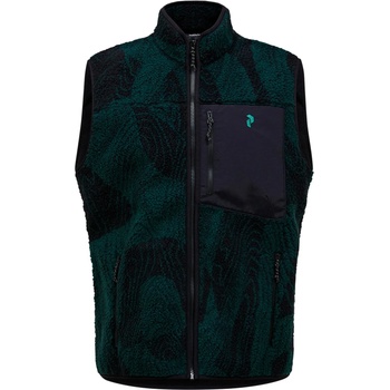Peak Performance Мъжки поларен елек Peak Performance Graphic Pile Vest Fleece vest - Logo Era (032-1697-0113)