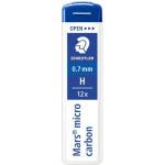STAEDTLER Графитно олово, H, 0, 7 mm, STAEDTLER "Mars Micro Carbon 250" 250 07-H (250 07-H)