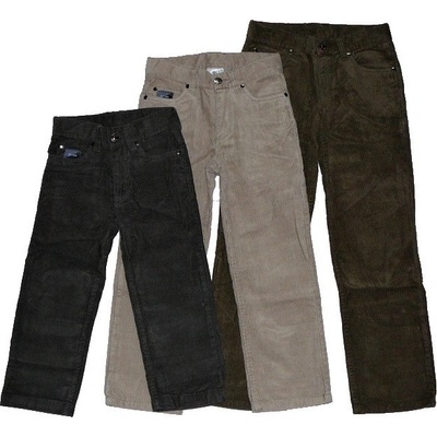 WOLF Chlapecké manžestrové kalhoty T2353 khaki