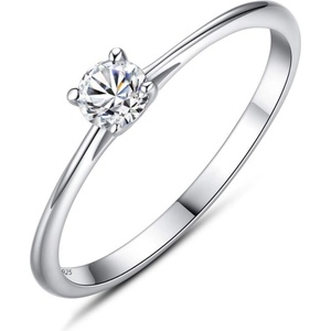 Silenti Jewelry Сребърен пръстен "Душевност" - 6 - 52мм (16.6мм диам. )