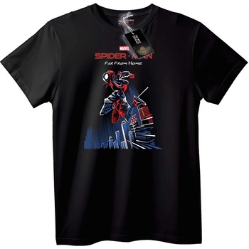 NOONEBRAND Тениска Marvel Spider-Man Далеч от Дома - 2XL, White