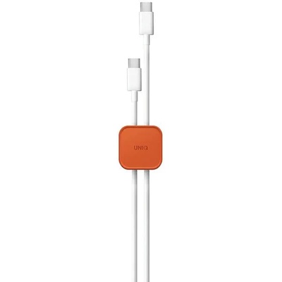 Uniq Pod self-adhesive cable organizer set of 8 pcs orange (UNIQ-PODBUN-DEEPORG)