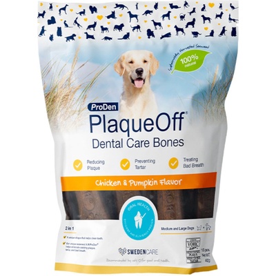 ProDen PlaqueOff Dental Care Bones kuřecí a dýně 482 g