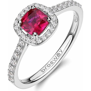 Brosway stříbrný prsten Fancy Passion Ruby FPR136
