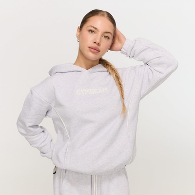 GymBeam Дамски суичър Varsity Grey XXL