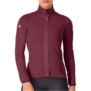 Castelli Дамско термо яке за колоездене Castelli Women's Alpha 150 Jacket Cycling jacket - Deep Bordeaux / Brilliant Pink - размер XS (151-0779-0111)