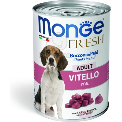 Monge Fresh Adult консерва за кучета - телешко 400 г
