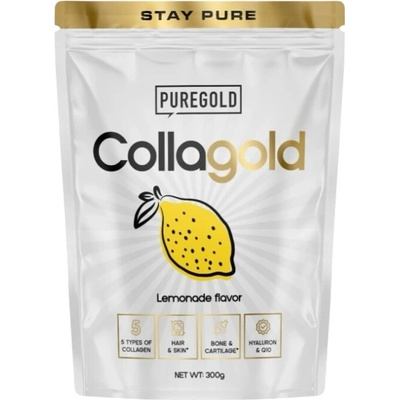 PureGold CollaGold + kys. hyaluronová Příchuť Malina 300 g