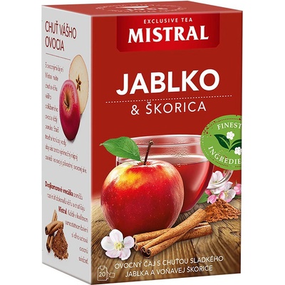 Mistral čaj JABLKO škorica 40 g
